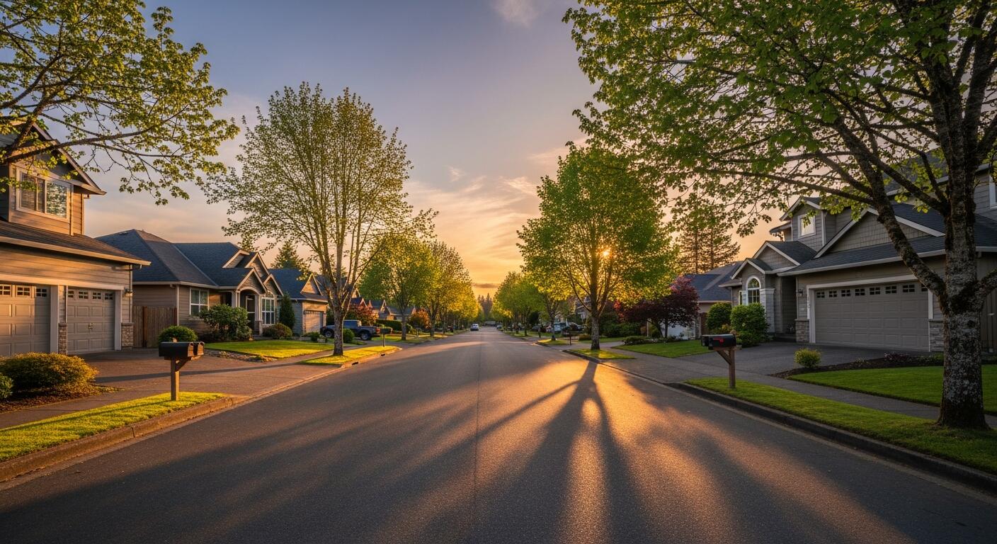 Sunset, West Linn, Oregon